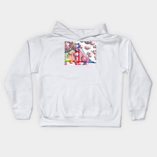 Golden Gate Bubbles Kids Hoodie